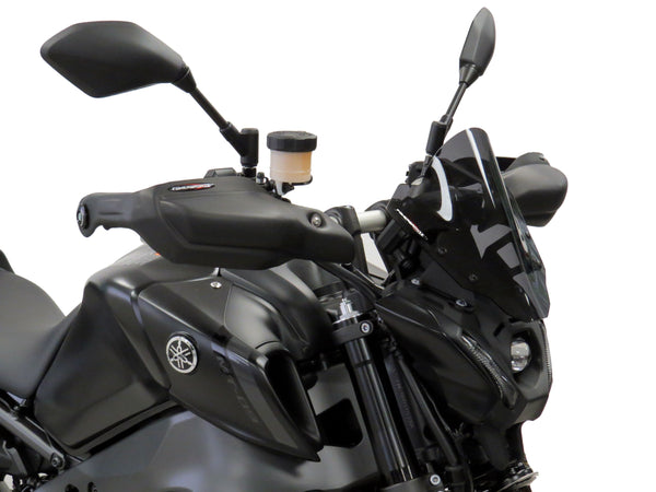 Yamaha MT-09  21-23   Matt Black Handguard/Wind Deflectors Powerbronze