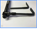 STP Tek2 Blue Bar Mount Brake & Clutch Lever Guards for Race Track BSB motorcycle motorbike.