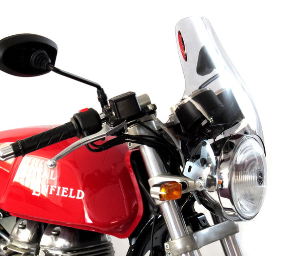 Royal Enfield GT Continental  13-2023 Clear (290mm high) f5 Light SCREEN Powerbronze.