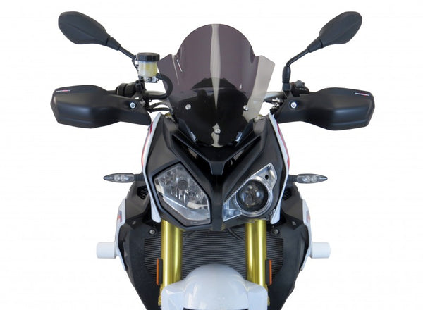 BMW S1000R 14-2020  Airflow Dark Tint DOUBLE BUBBLE SCREEN by Powerbronze