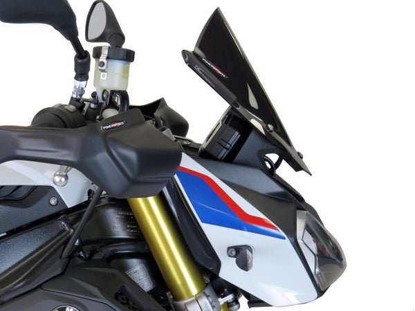 BMW S1000R 14-2020  Airflow Light Tint DOUBLE BUBBLE SCREEN by Powerbronze