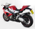 BMW S1000R/RR 14-2020 Carbon Look & Silver Mesh Rear Hugger Powerbronze