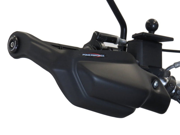Ducati Scrambler 800 15-2023 Matt Black Handguard/Wind Deflectors Powerbronze