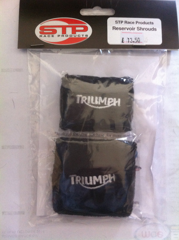 Triumph Front & Rear Brake Reservoir Shrouds Socks Cover