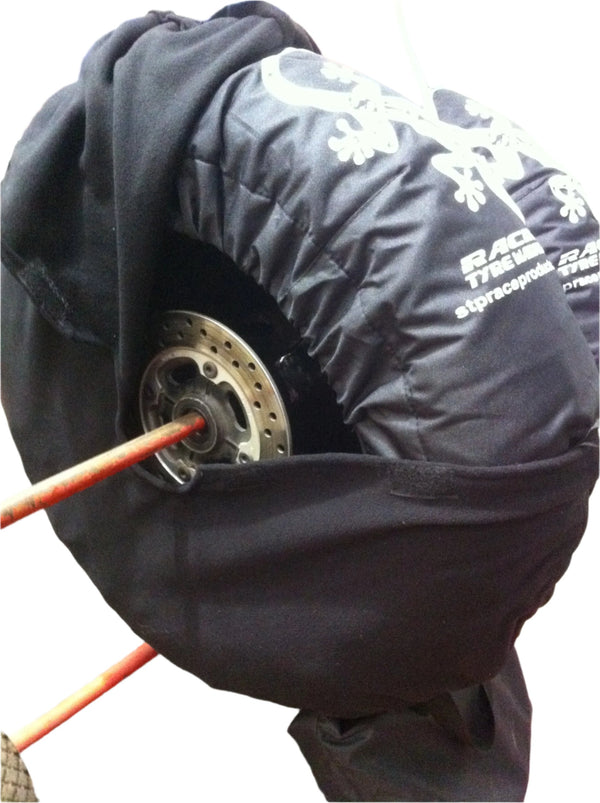Sticky tyre over blankets 