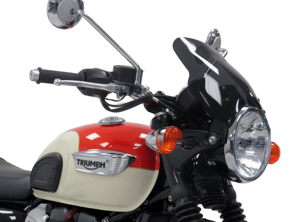 Triumph Bonneville T100  08-2022 Dark Tint LIGHT SCREEN (225mm) Powerbronze.RRP £110