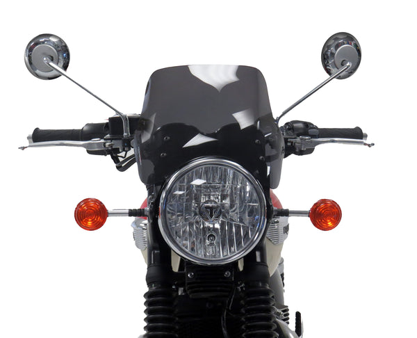 Triumph Bonneville T120  17-2022 Dark Tint LIGHT SCREEN (225mm) Powerbronze.RRP £110