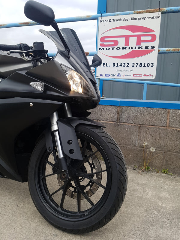 2015 Yamaha YZF-R125 12,414 miles 12 months MOT - Matte Grey